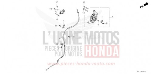 PARKING BRAKE LEVER GL1800DAP de 2023